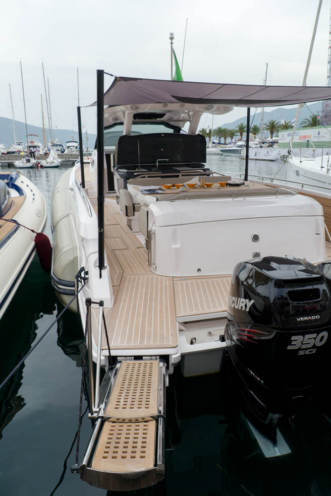 Новая модель - яхта X 44 - на выставке Nautic Show в марине "Порто Монтенегро" в Тивате. Фото: Balkanpro.ru, Анастасия Новикова